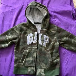 Baby Gap Camo Hoodie •Size 18-24m  •EUC
